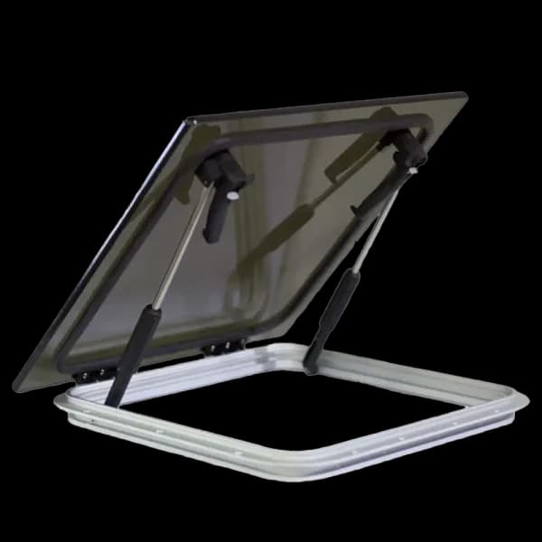 Bomar 3600 Series Flush 20 1/4″ x 20 1/4″ Square Extruded Aluminum Hatch