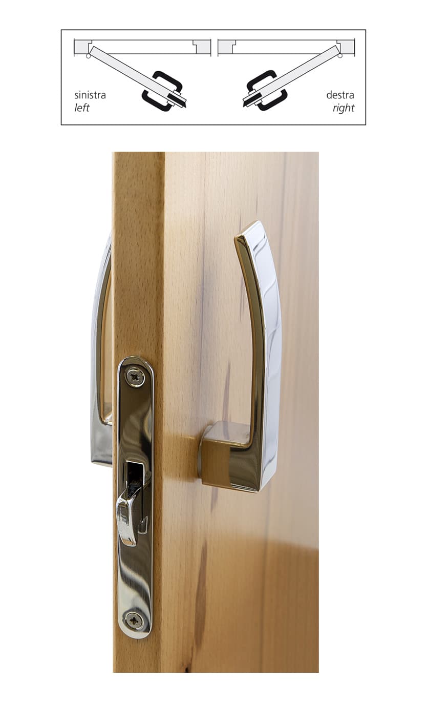 NAUTA SANS-SOUCI SLIDING – SET SERRTAURA PER PORTE SCORREVOLI