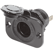 Dash Socket 12V DC with Watertight Cap