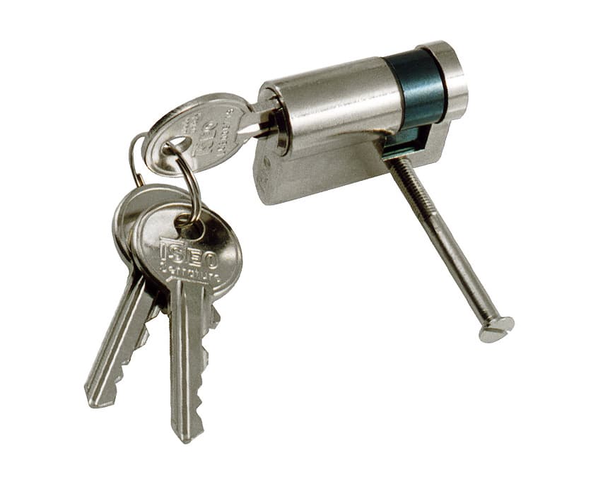 Security cylinder with 3 keys
