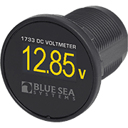 Mini OLED DC Voltmeter - Yellow