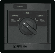 120V AC Rotary 30A OFF + 2 Sources