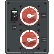 Dual Battery Bank Management Panel