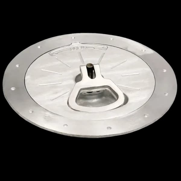 Bomar Commercial Grade Series 10 1/4″ Dia Round Cast Aluminum Inspection Hatch