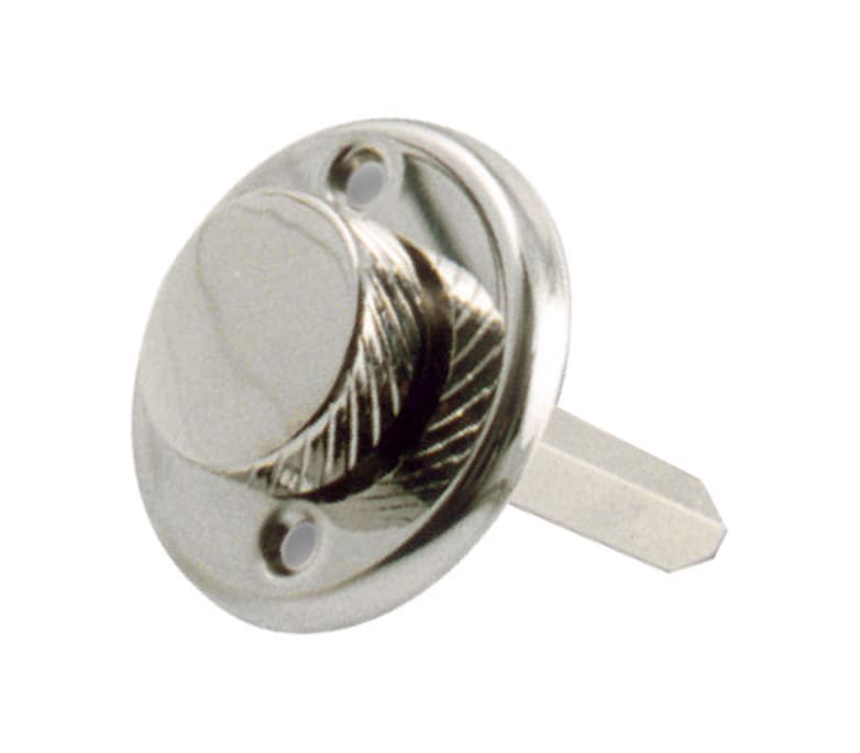 Spindle with knurled knob