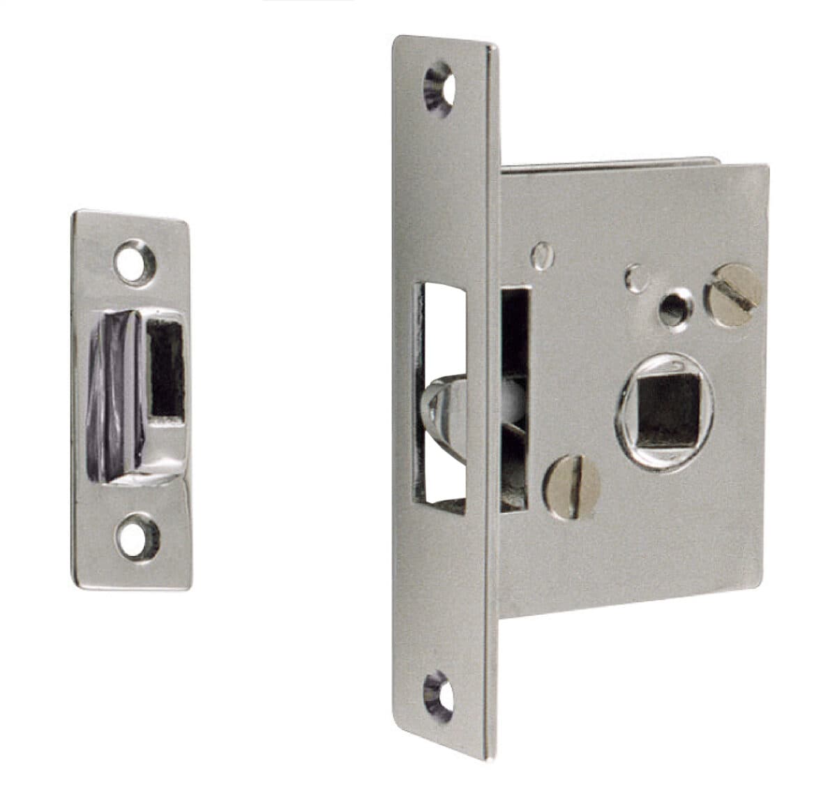 Lock with striker