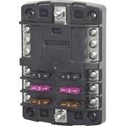 ST Blade Fuse Block - 6 Circuits with Negative Bus