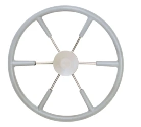 VETUS steering wheel (550 mm - 21") with PU-foam layer grey