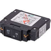 UL-489 Circuit Breaker - 30A Flat Rocker