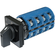 AC Rotary Switch - OFF + 2 Positions 120/240V AC 65A