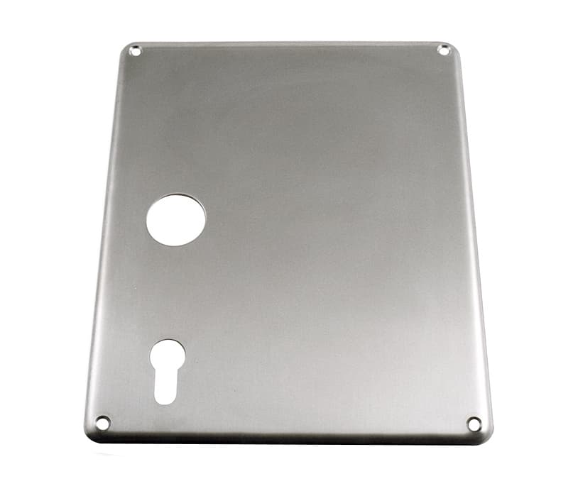 Rh escutcheon, stainless steel