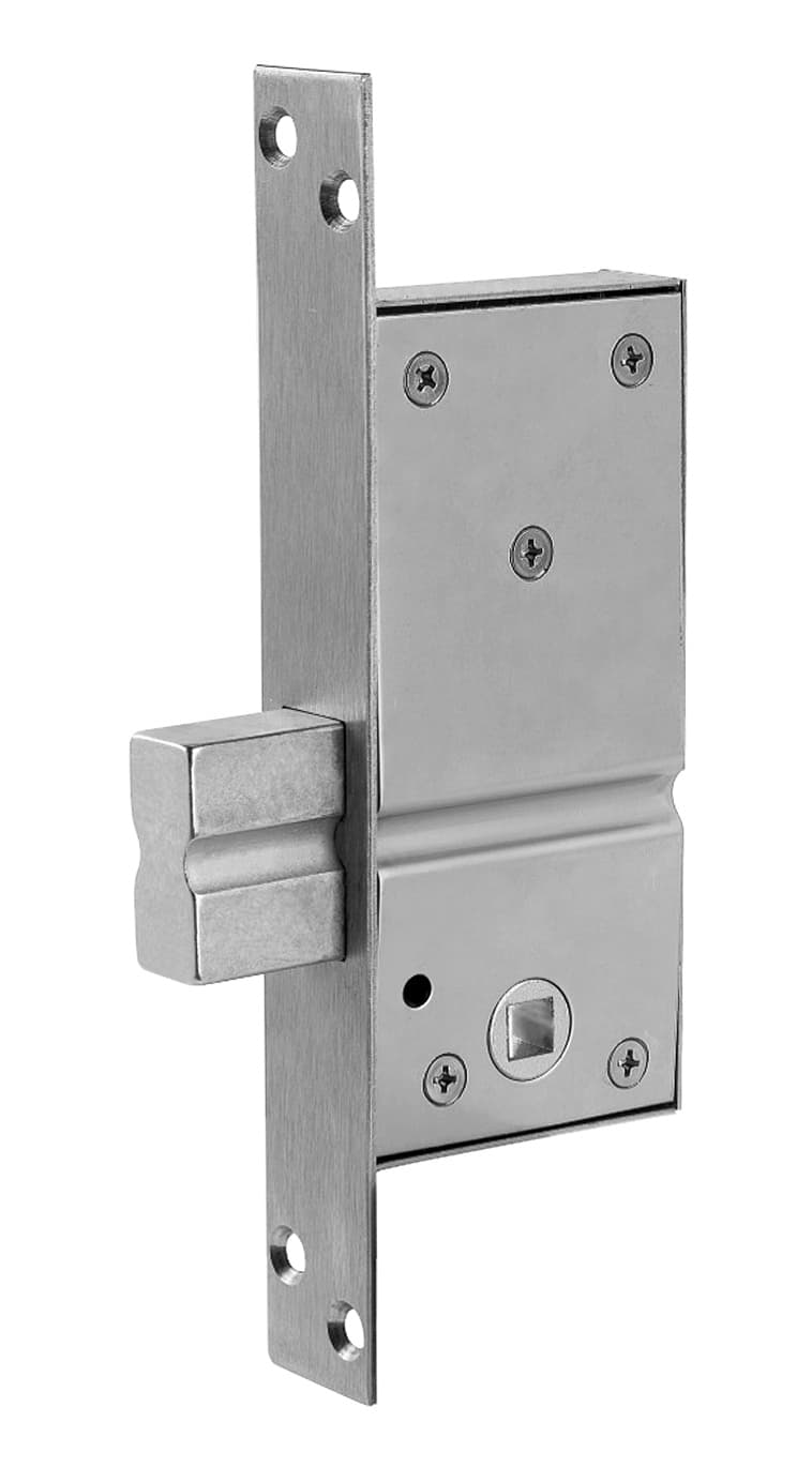 Mortise latch lock