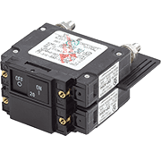 UL-489 Circuit Breaker - 20A Flat Rocker