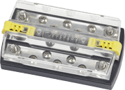 DualBus Plus 150A BusBar - 5/16"-18 Stud 5 Gang