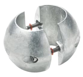 Zinc anode, Ø 2", for shaft mounting
