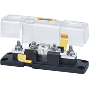 Class T Fuse Block with Insulating Cover - 110 to 200A