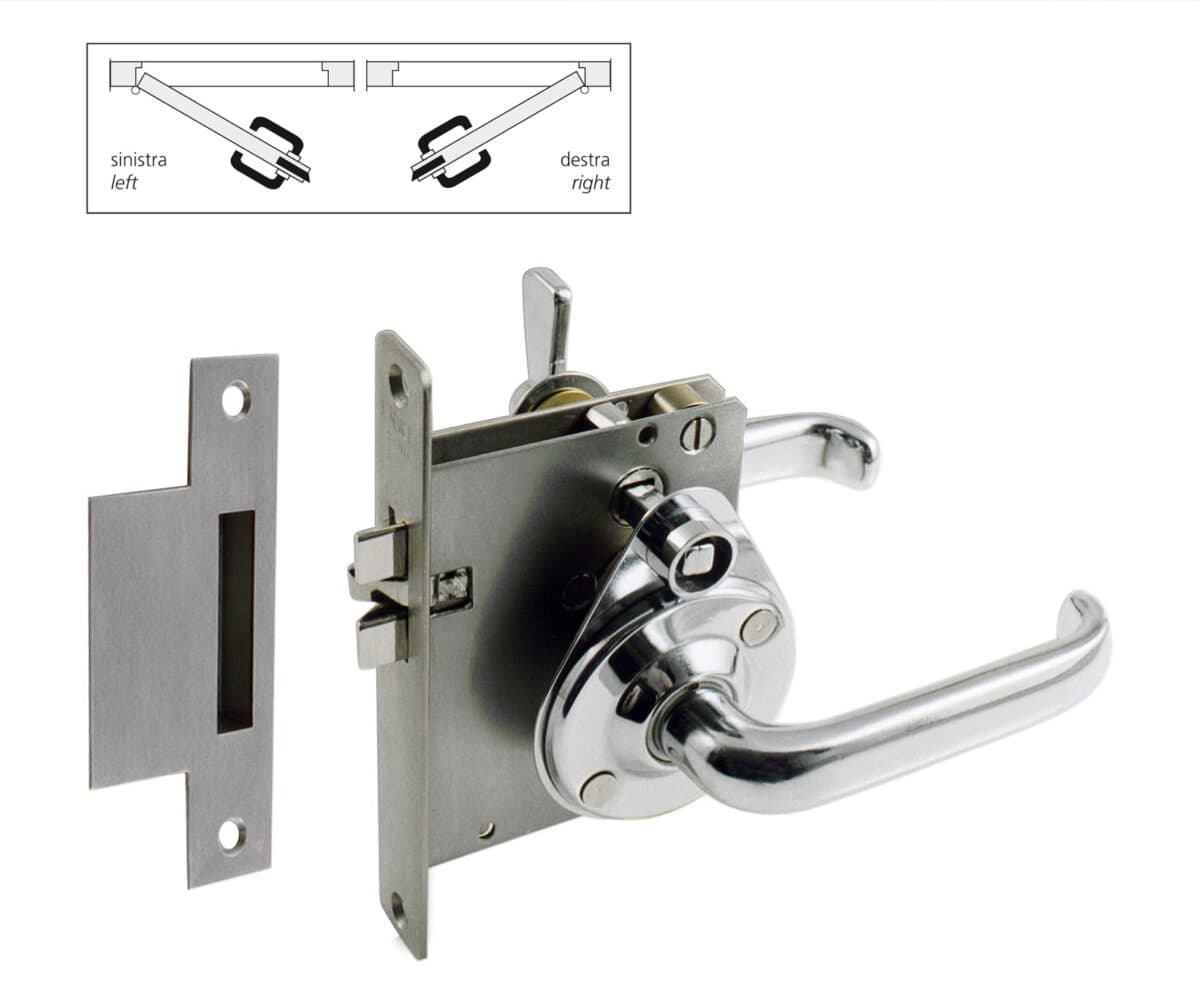 Mortise lockset