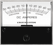 DC Ammeter - 50-0-50A with Shunt