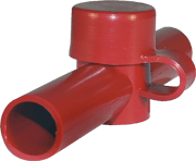 Dual Entry CableCap - Red