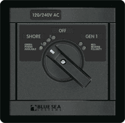 120/240V AC Rotary 65A OFF + 2 Sources 2x120V/1x240V