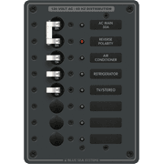 Traditional Metal Panel - AC Main + 6 Positions