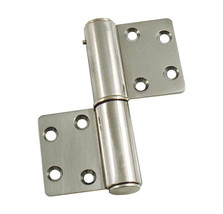 St. st. spring hinge