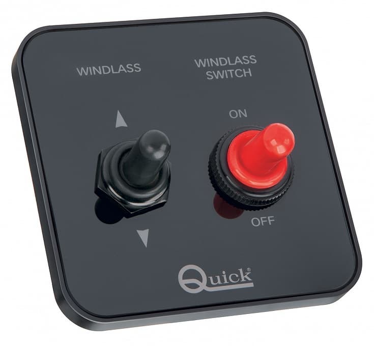 Hydraulic magnetic circuit breaker and windlass control board WCS B