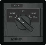 120V AC Rotary 65A OFF + 2 Sources