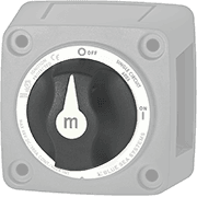 M-Series Battery Switch Spare Knob - Black