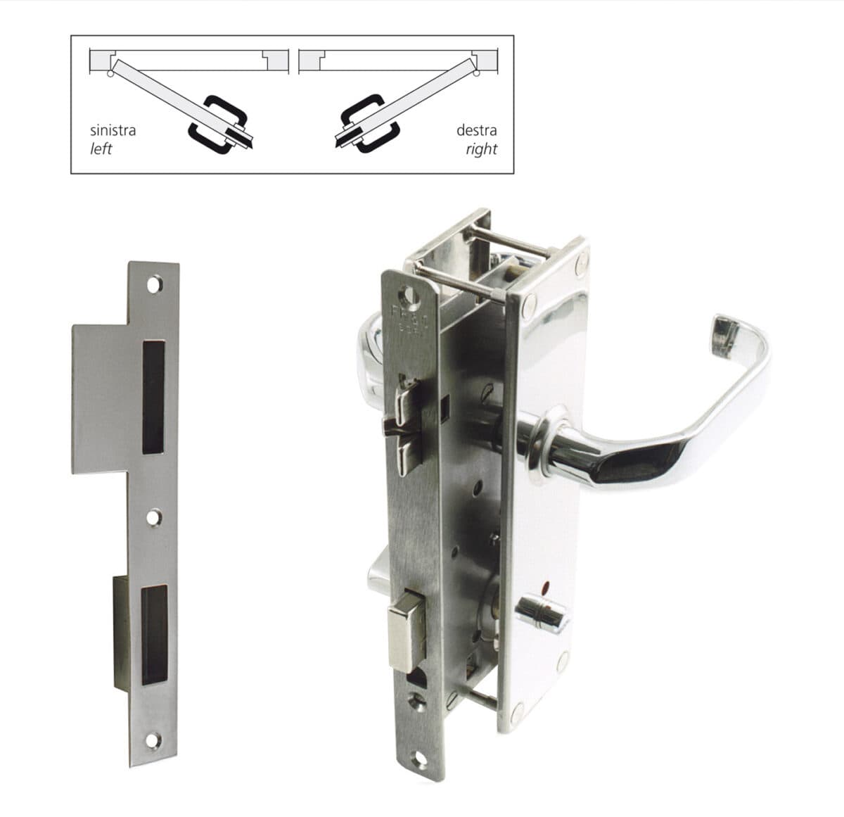 Mortise lockset
