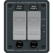 Contura Water-Resistant DC Panel - Bilge Pump Control 2 Position