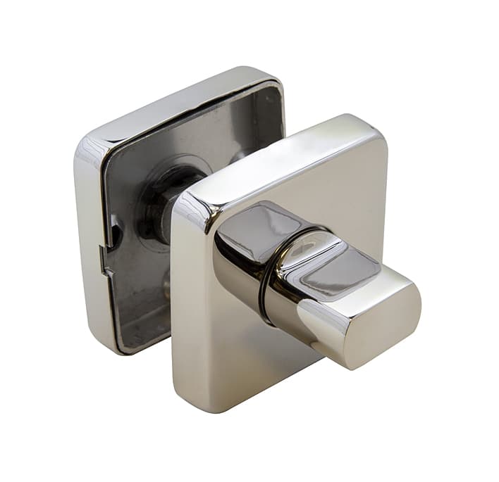 PAIR OF ST.ST. PRIVACY-LOCKING SQUARE ROSES