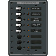 Traditional Metal DC Panel - 8 Positions