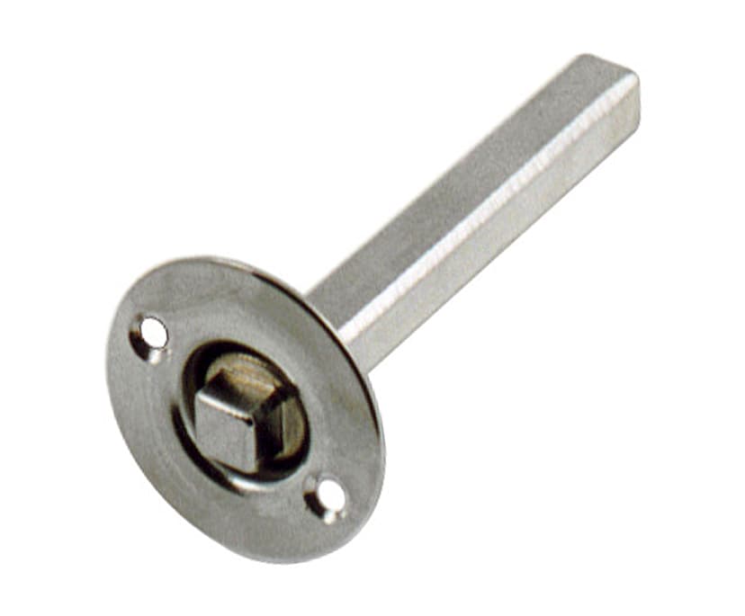 Spindle with square for key