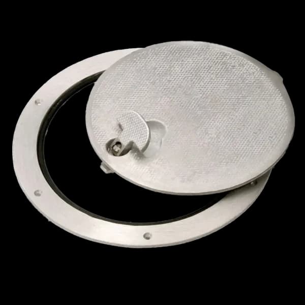 Bomar Commercial Grade Series 10 1/2″ Dia Round Cast Aluminum Deck Plate