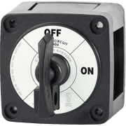 Single Circuit ON-OFF with Locking Key - Black