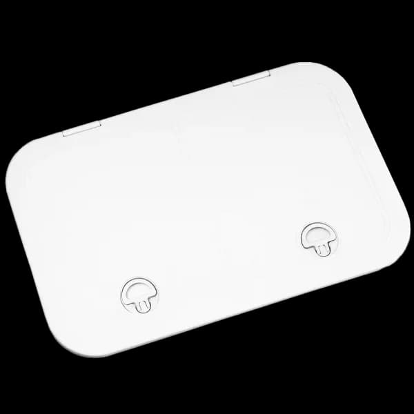 Bomar Gray Series 9″ X 24″ Rectangle Molded Access Hatch - Color: Black