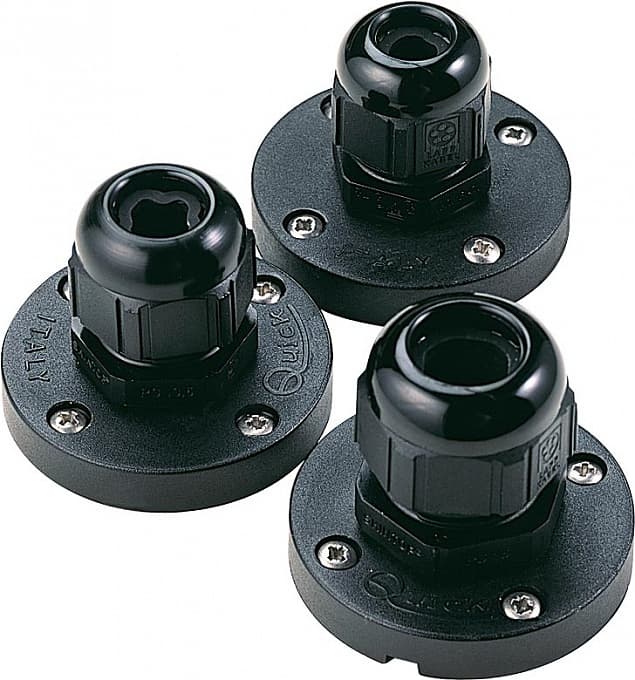 Watertight cable outlets