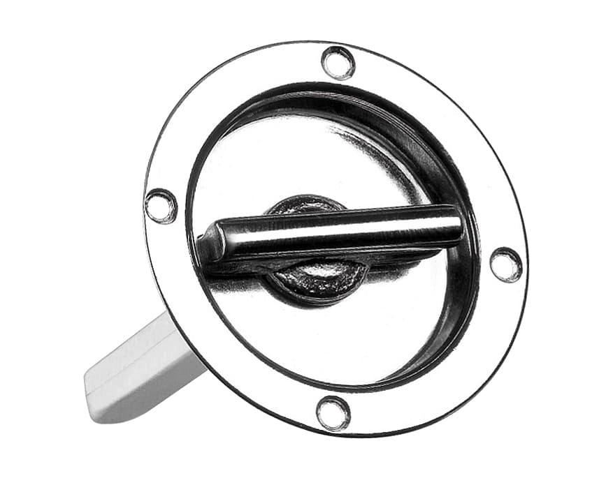 Single flush handle