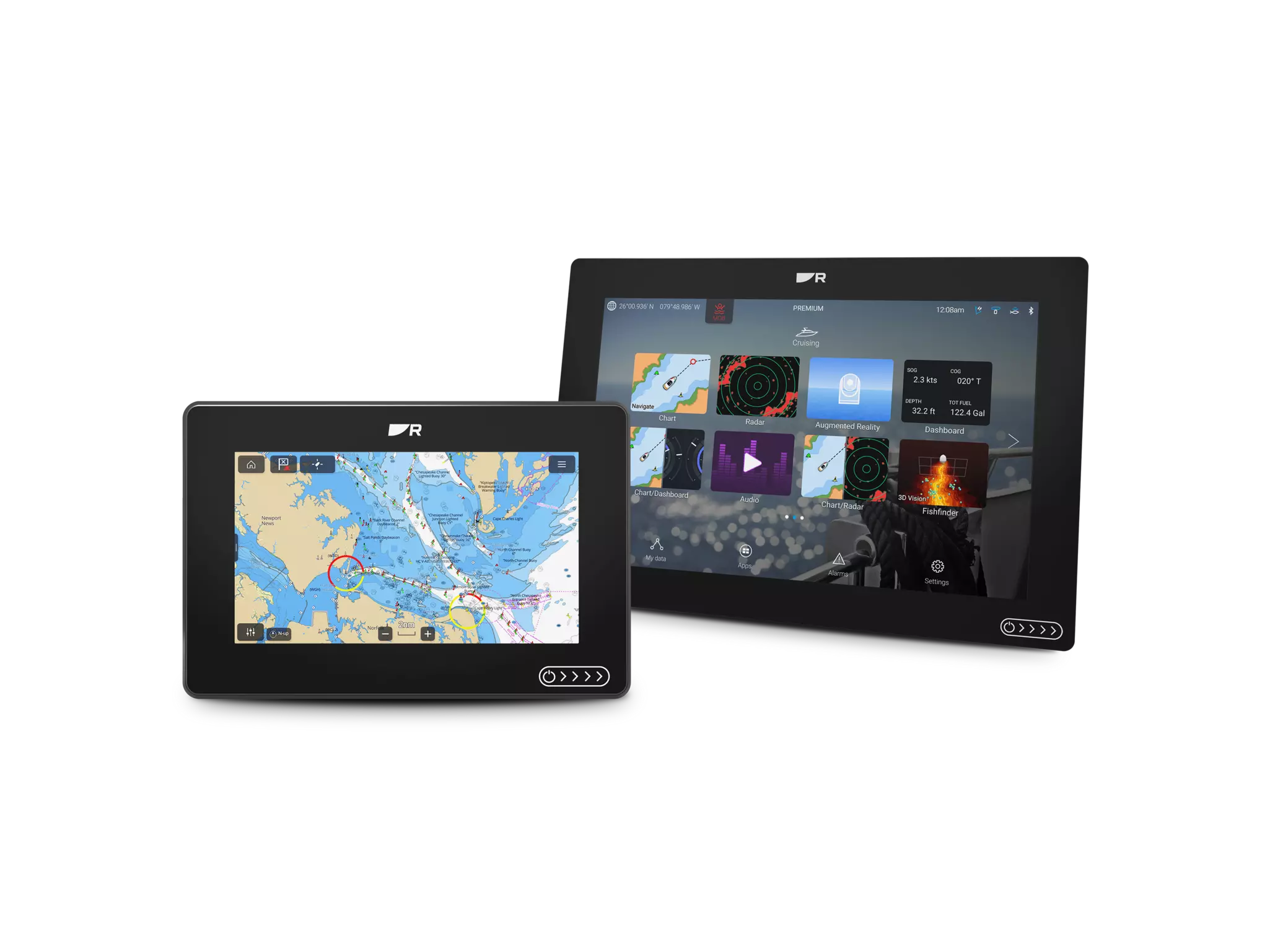 Axiom 2 | 7" Display | RealVision 3D Sonar | Mediterranean