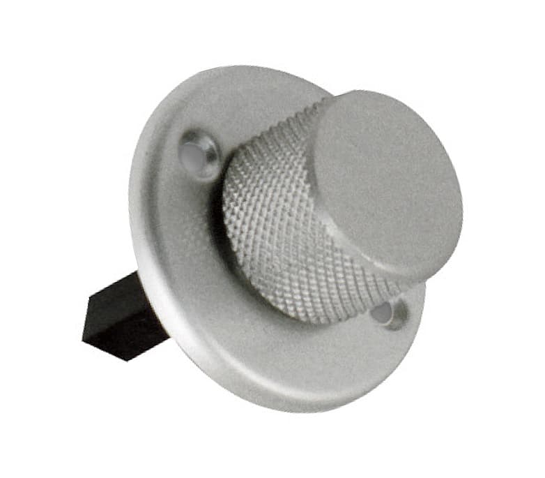 Spindle with knurled knob