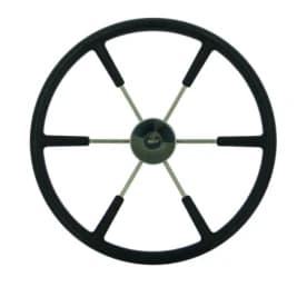 VETUS steering wheel (550 mm - 21") with PU-foam layer black