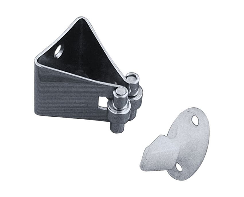 St. st. spring doorholder