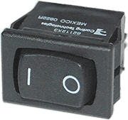 Rocker Switch SPDT - (ON)-OFF-(ON)