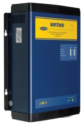 VETUS sine wave inverter 600 W, 12 V to 230 V, 50 Hz