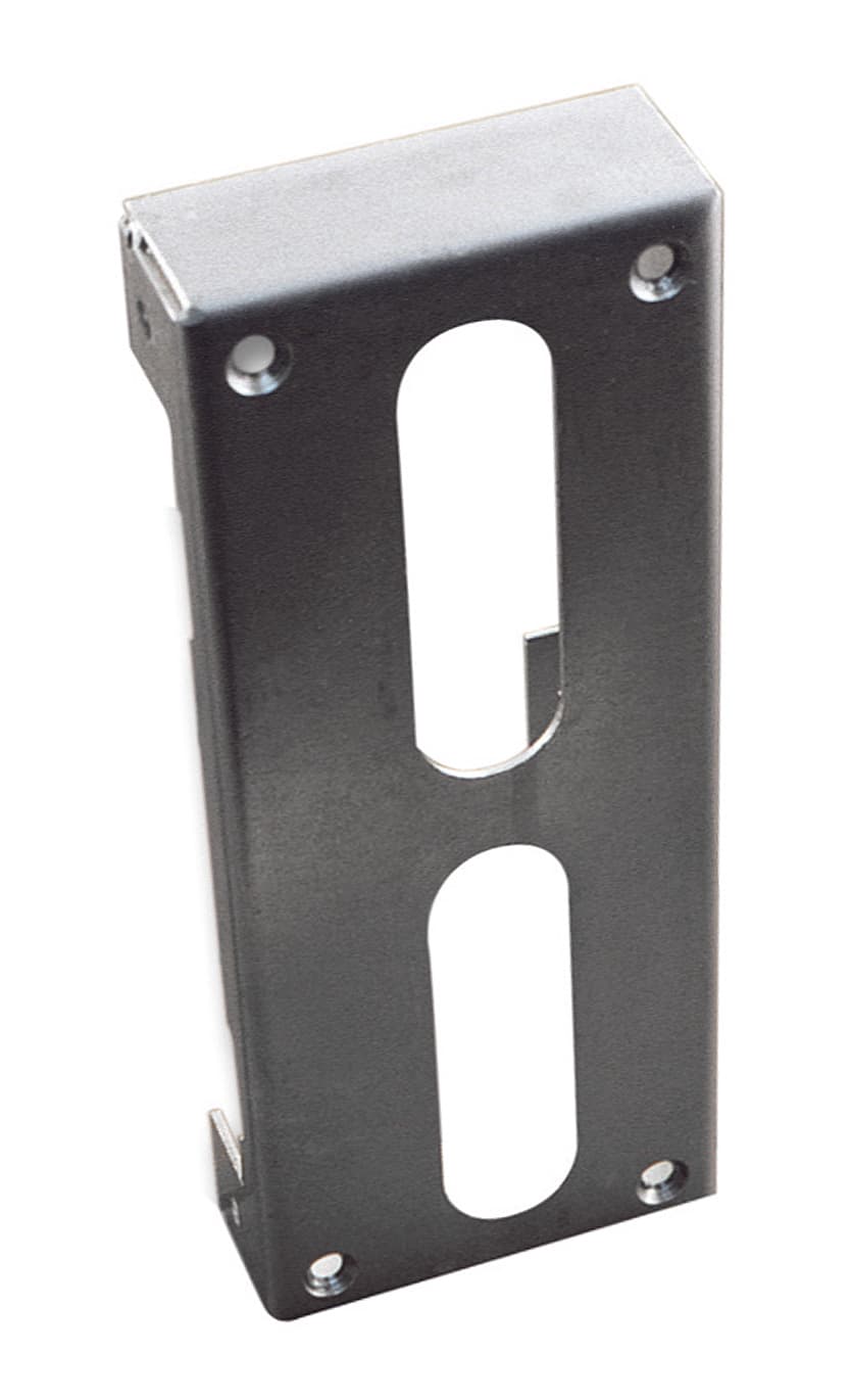 Galvanized steel box suitable for locks items 2035, 2037, 4039