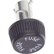 Panel Mount AGC/MDL Fuse Holder Replacement Cap