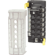 ST CLB Circuit Breaker Block - 6 Position with Negative Bus