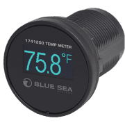 Mini OLED Temperature Monitor - Blue