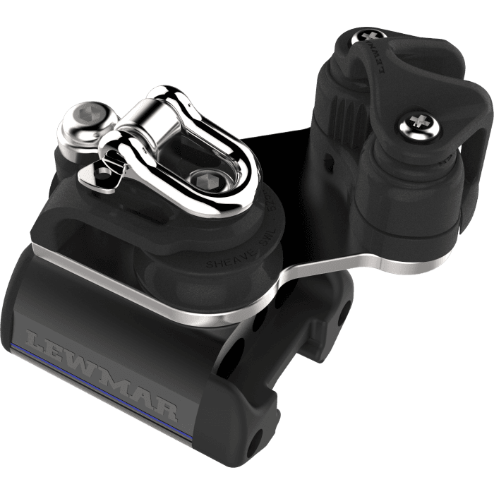 Control Line End Stop with Single Sheave, Becket & Cam
